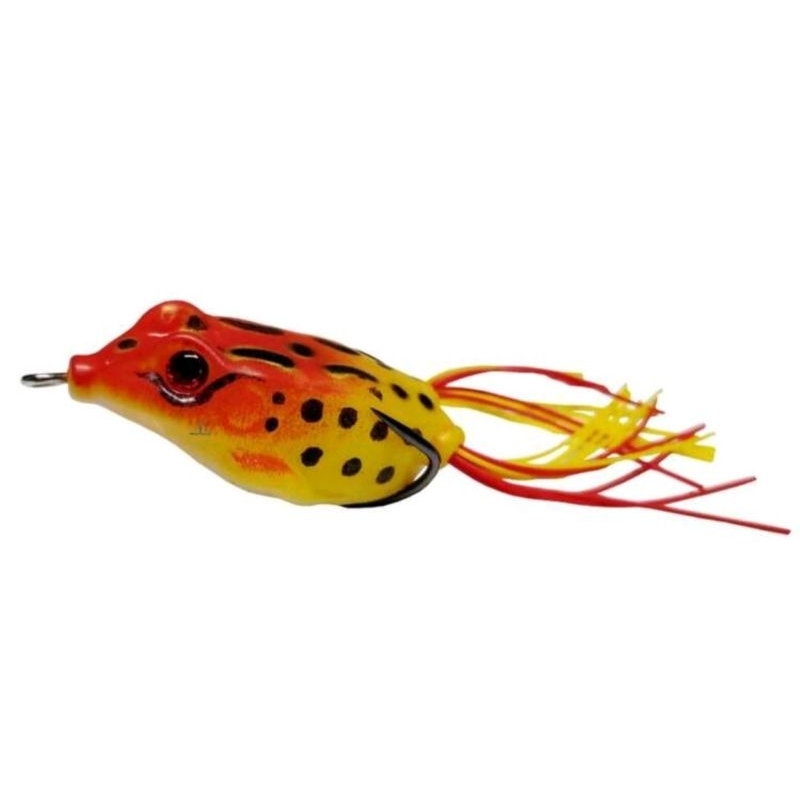 Isca Artificial Frog Sapo Soft Jump Frog Traíra Tucunaré 4,5cm de corpo  12g Anti-enrosco Superfície Pesca