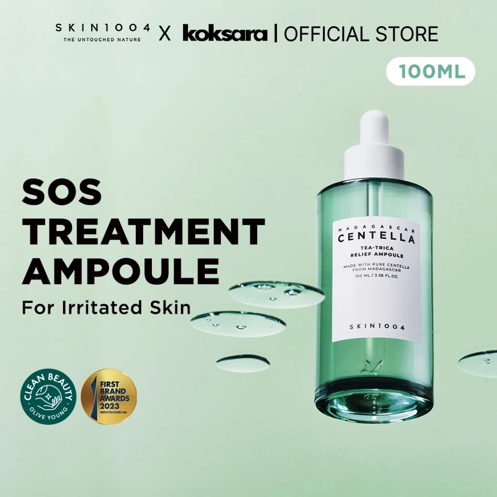 [OFFICIAL] SKIN1004 Madagascar Tea-Trica Relief Ampoule 30ml/100ml