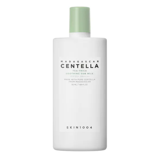 SKIN1004 Madagascar Centella Tea-Trica Leite Solar Calmante 50ml Fps50 + PA +