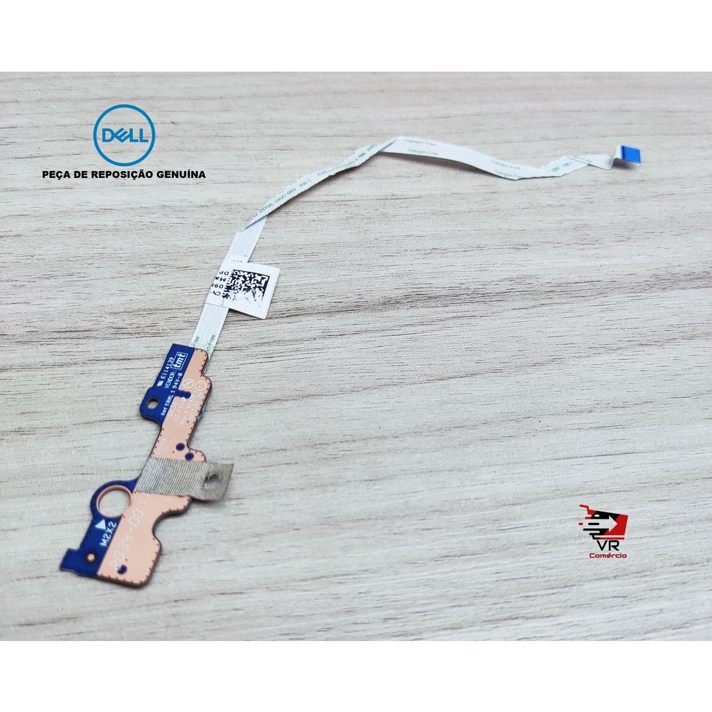PLACA BOTAO POWER DELL 15 5570 5575 3583 LS-F114P PN: 0D6XTJ