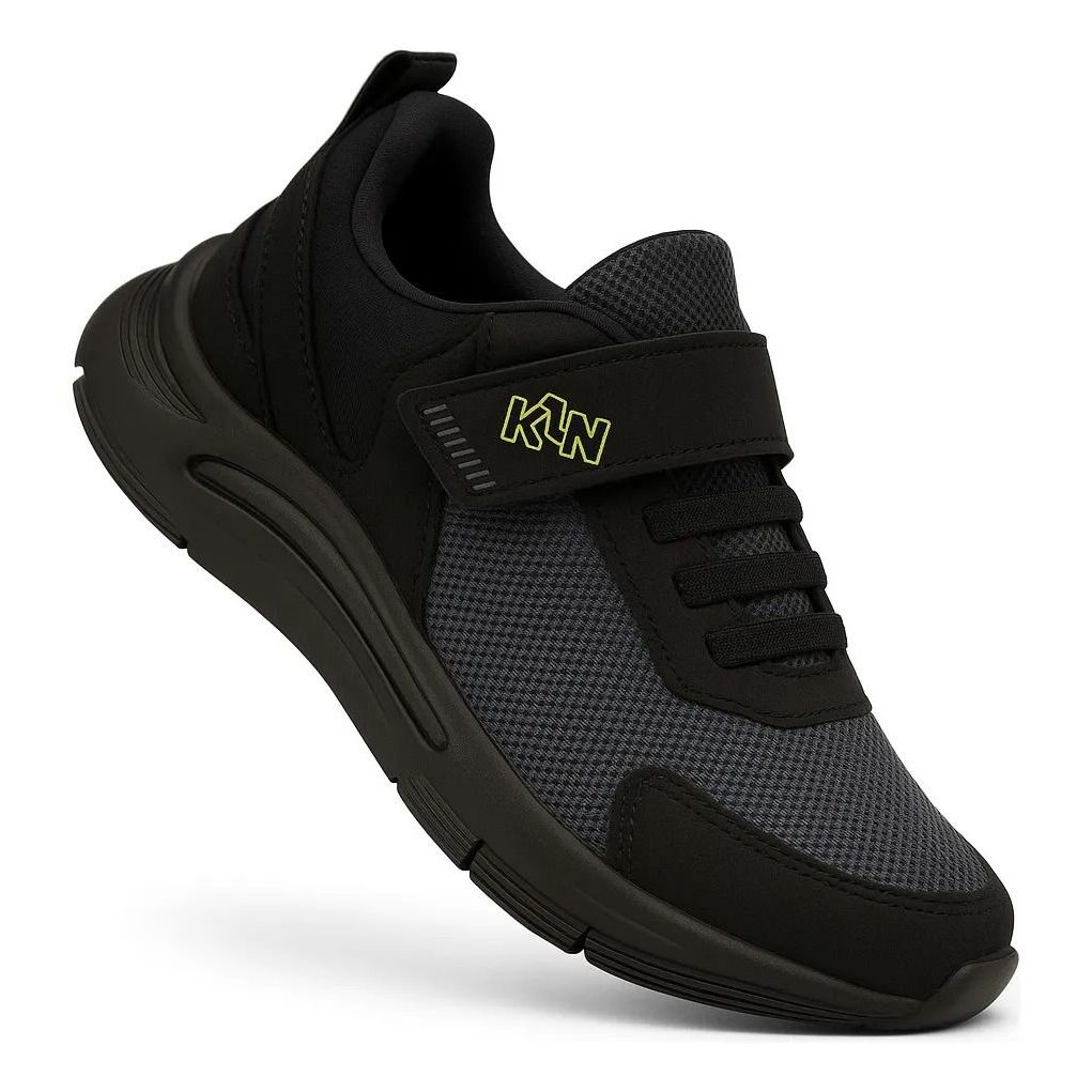 TENIS KLIN CALCE FACIL MENINO SPORT PRETO GRAFITE CONFORTAVEL