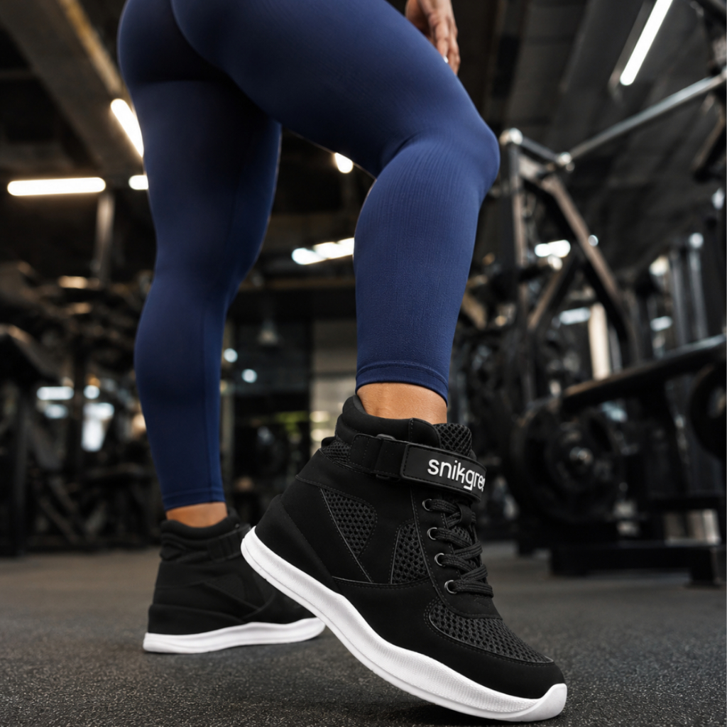 Tênis Bota Feminina Academia Confortável Botinha Casual Nobuck Ultra Leve Platafoma Interna