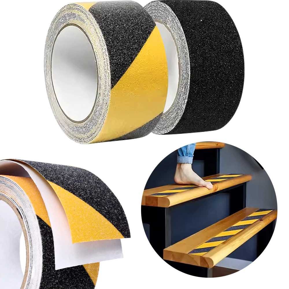 Fita Antiderrapante 5CM X 20 M Autoadesiva P/ Pisos Escadas Rampa Externo