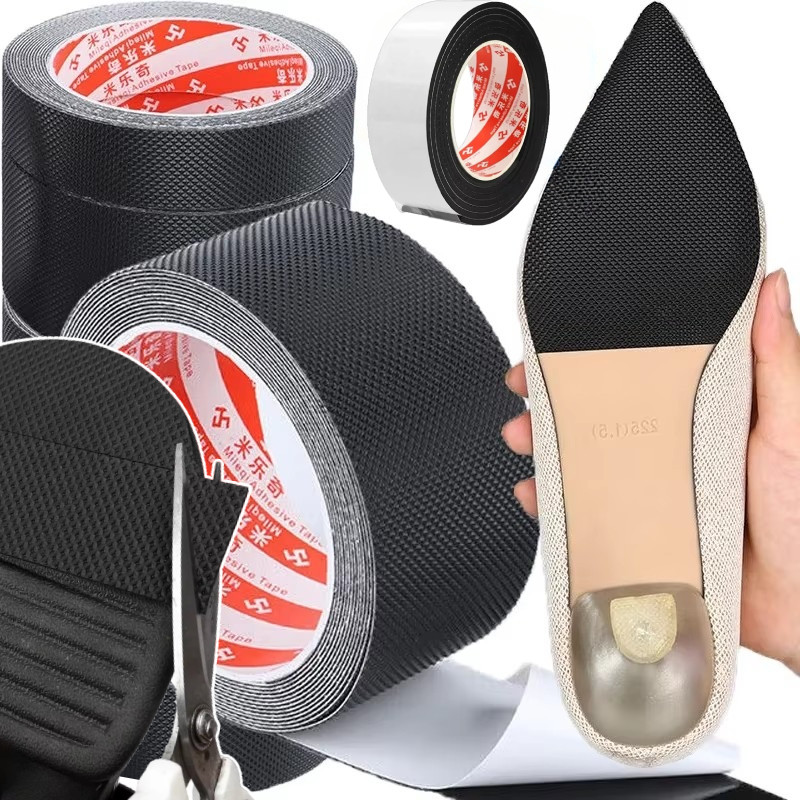 Adesivo Antiderrapante Para Sola De Sapato-Almofada De Proteção De Autoadesiva Inferior De Enxadas-Acessórios Sapatos , Anti-Riscos , Resistente Ao Desgaste , Silenciosa
