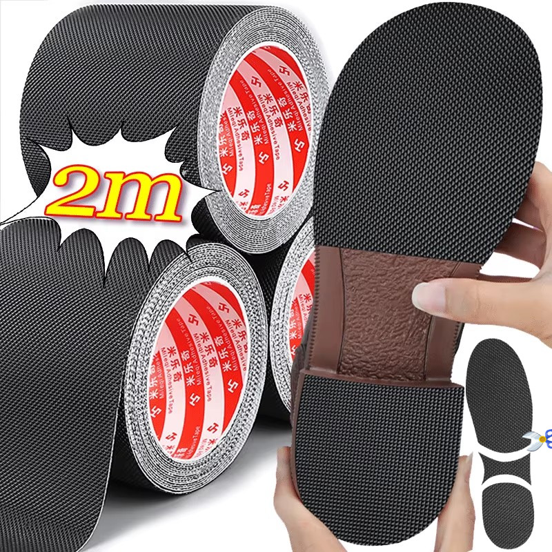 Adesivo Antiderrapante Para Sola De Sapato-Almofada De Proteção De Autoadesiva Inferior De Enxadas-Acessórios Sapatos-Anti-Riscos , Resistente Ao Desgaste Silenciosa