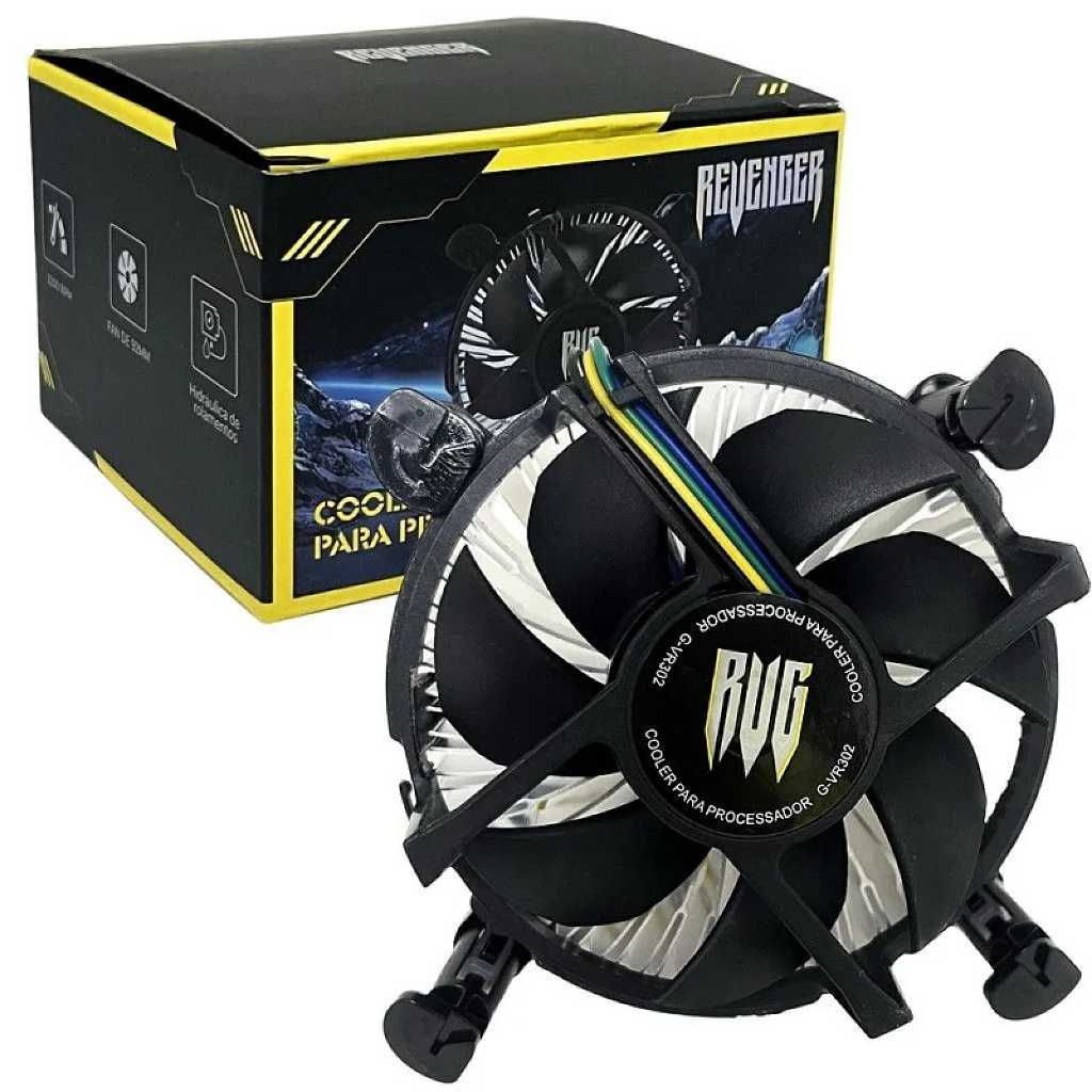 Cooler Silencioso Para CPU Intel Lga 775 1155 1151 1150 1156