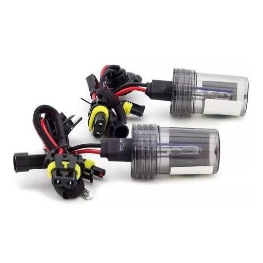 Kit Lampada Xenon H3 TechOne Farol Milha H3 6000K 12V
