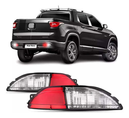 Lanterna Parachoque Luz Ré Fiat Toro 2016 2017 2018 2019