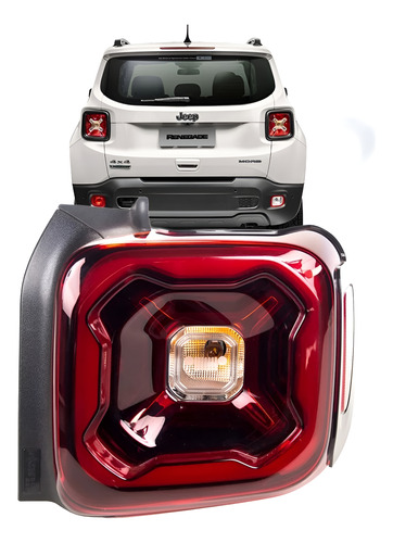 Lanterna Sinaleira Jeep Renegade Ano 2019 2020 2021 Com Led