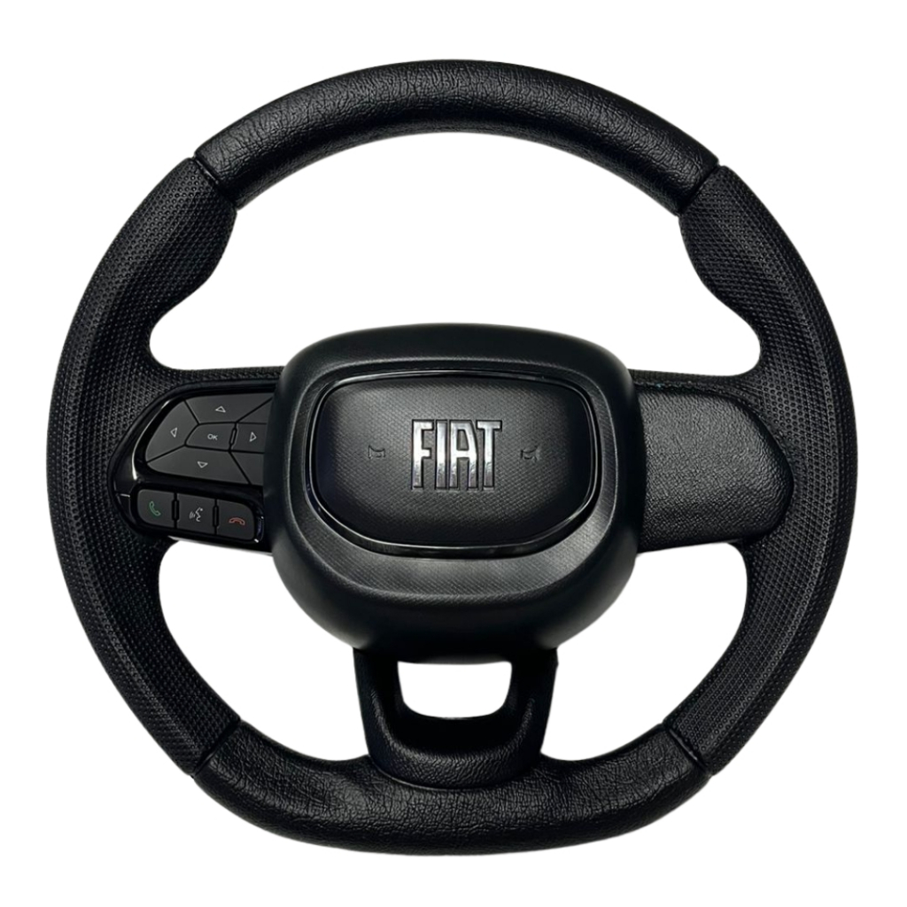 VOLANTE PULSE MULTIFUNCIONAL COM LEDS NOS BOTÕES PALIO SIENA STRADA STILO UNO MAREA FIORINO BRAVA DOBLO DUCATO