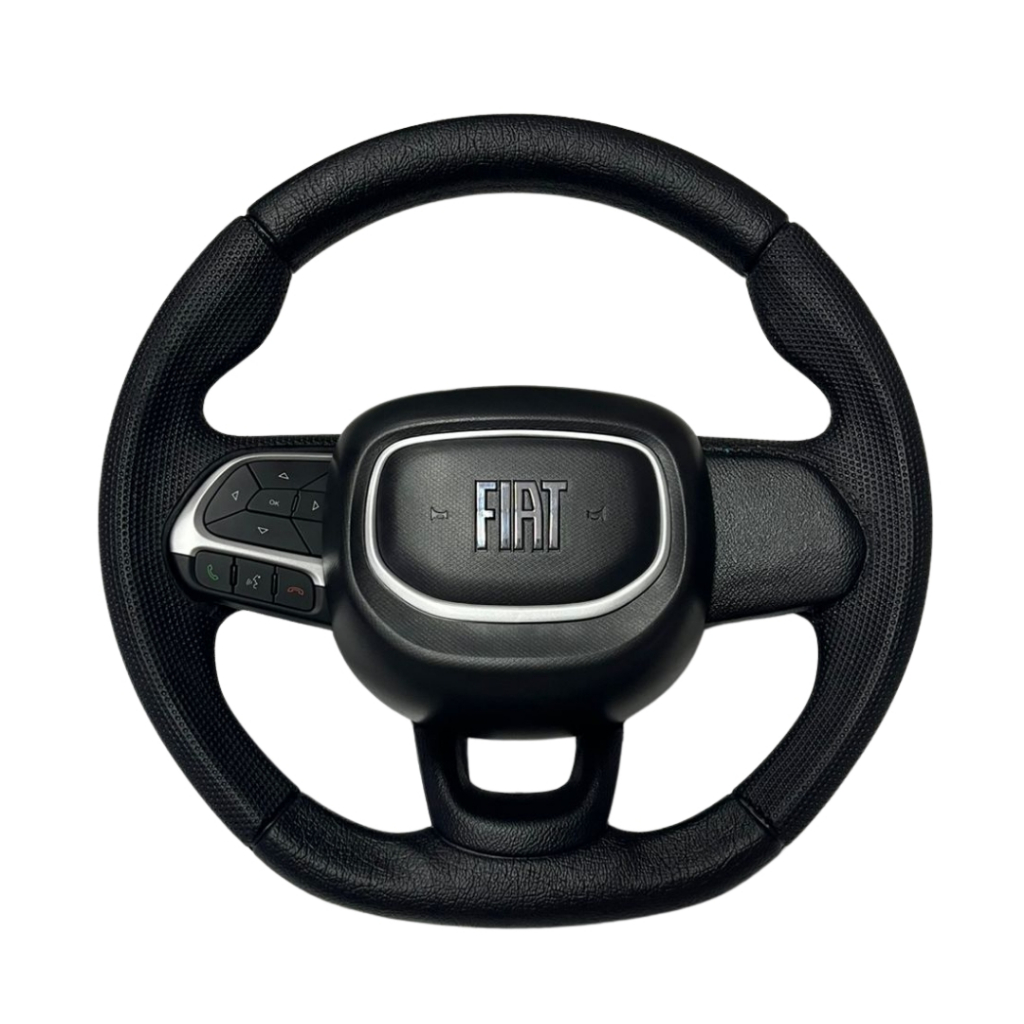 VOLANTE PULSE MULTIFUNCIONAL COM LEDS NOS BOTÕES PALIO SIENA STRADA STILO DOBLO ELBA BRAVA MAREA DUCATO MILLE FIRE