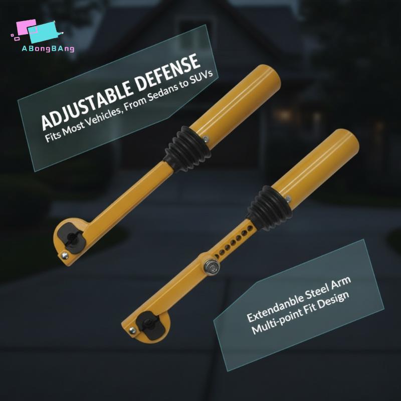Abongbanghn Car Gear Shift Lo Ajustável Anti Roubo Segurança Fácil Instalação Universal Fit Para SUV Sedan Tru Estaciona