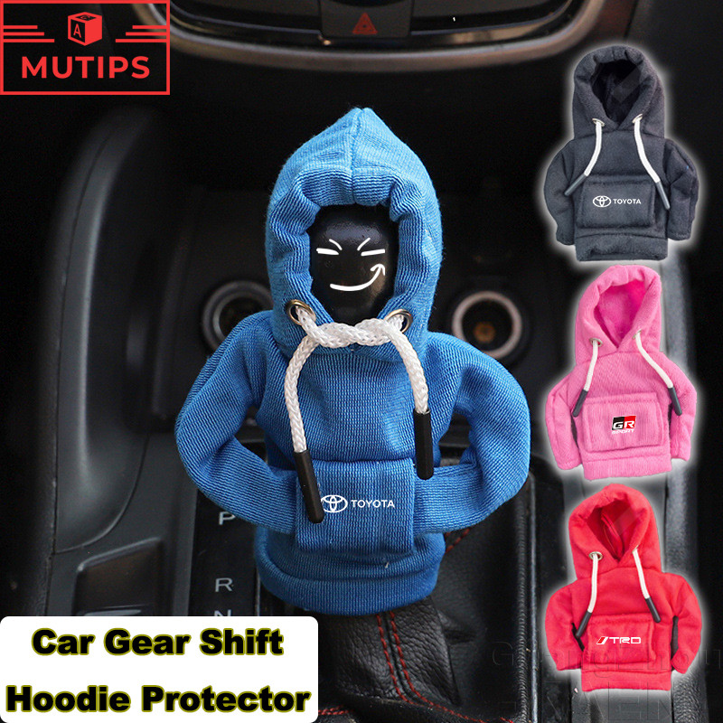 Toyota Universal Car Gear Shift Hoodie Protetor Manual Cover Decoração De Interiores Para Corolla Cross Hilux SW4 RAV4 Y