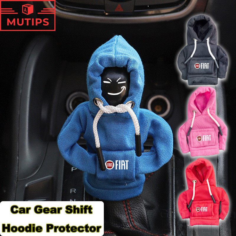 Fiat Universal Car Gear Shift Hoodie Protetor Manual Cover Decoração De Interiores Para Strada Argo Mobi Toro Fastback P