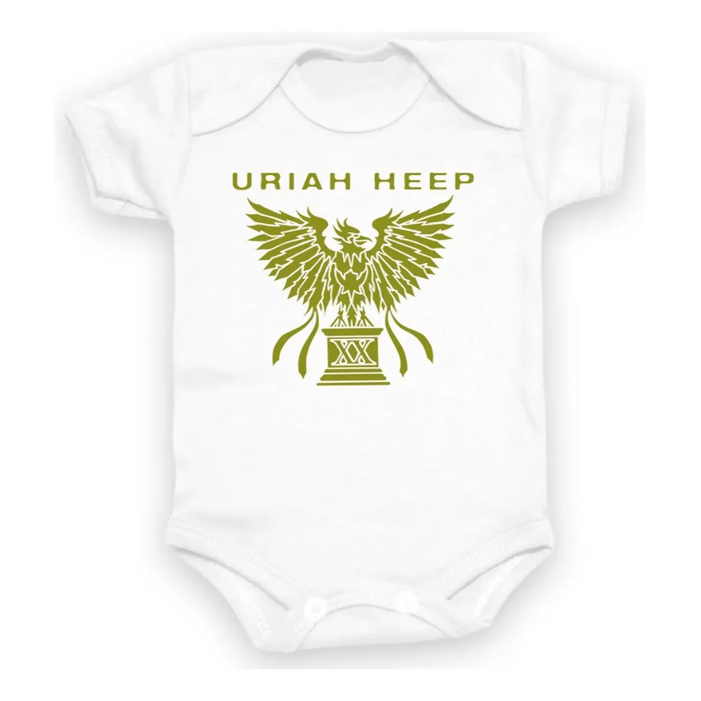 Body Roupa Bebê Show Banda Uriah Heep Hard Rock Metal Bori 1