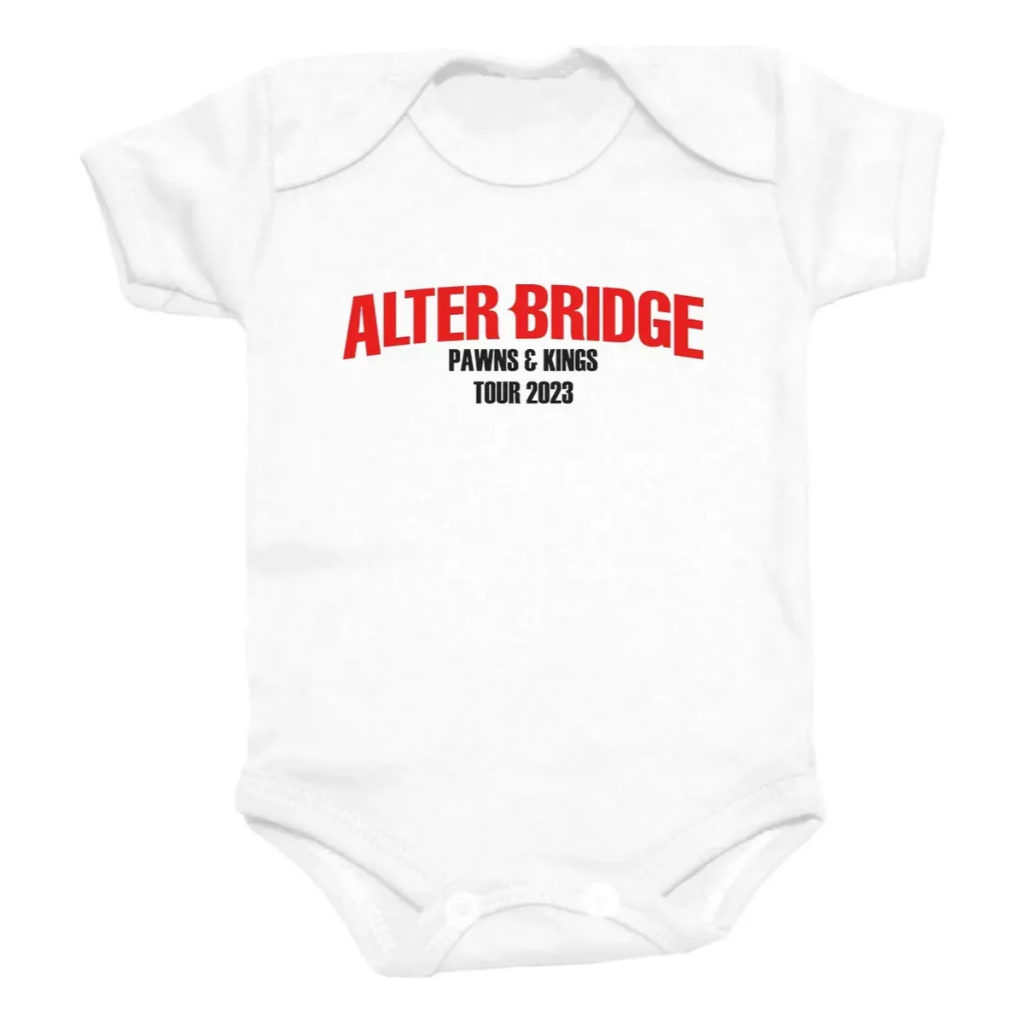 Body Roupinha Bebê Show Banda Alter Bridge Hard Rock Bori 1