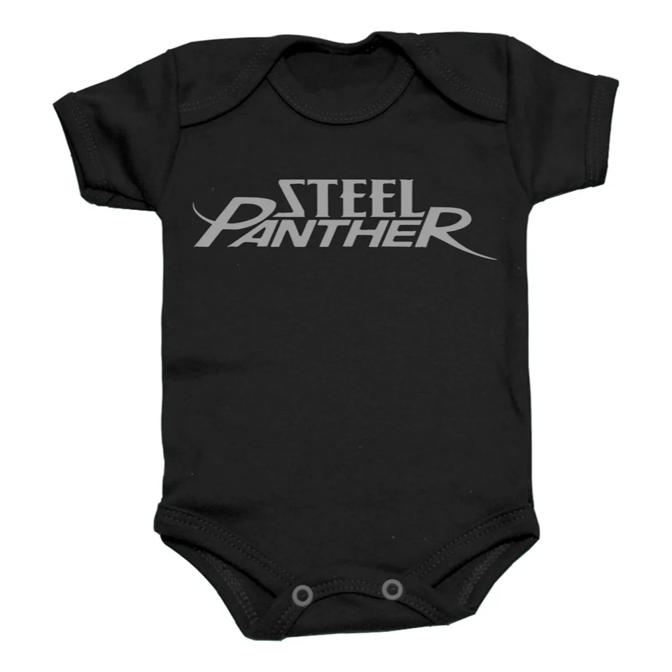 Body Roupinha Bebê Show Banda Steel Panther Hard Rock Bori 3