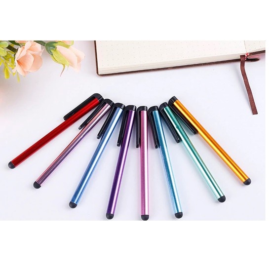 2 Canetas Stylus Touch Screen Capacitiva Iphone Samsung Tablet Ipad