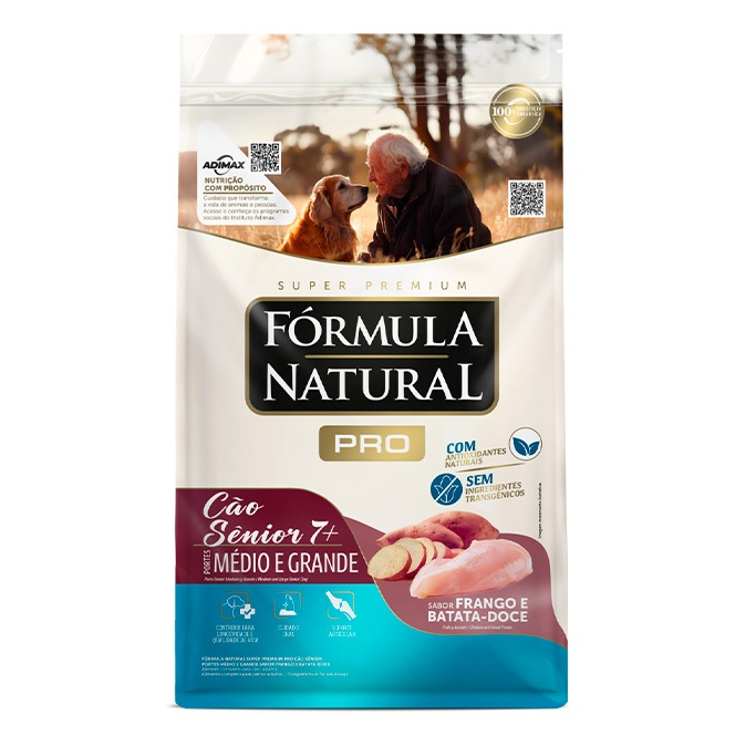 Ração Fórmula Natural Pro Cães Sênior Raças Médias e Grandes - 15kg