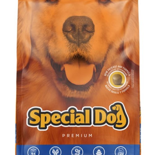 Ração Special Dog Cães Adultos Raças Médias E Grandes Carne  15kg