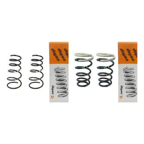 Kit 4 Molas Fiat Palio 1.0 1996 1997 1998 1999 2000 C/ar
