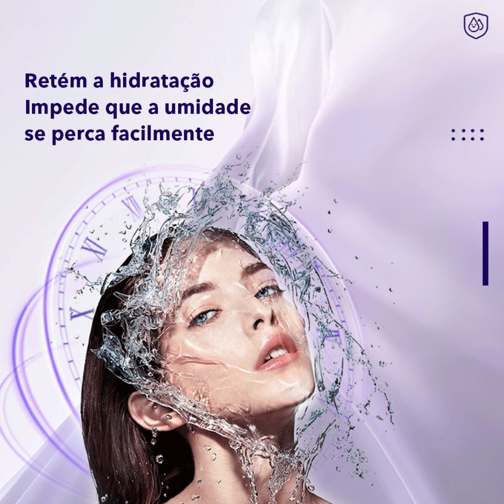 Gel Creme Facial Antirrugas Hidratante Revitalizante-Efeitos , Iluminador E Refrescante , Especialmente Proj