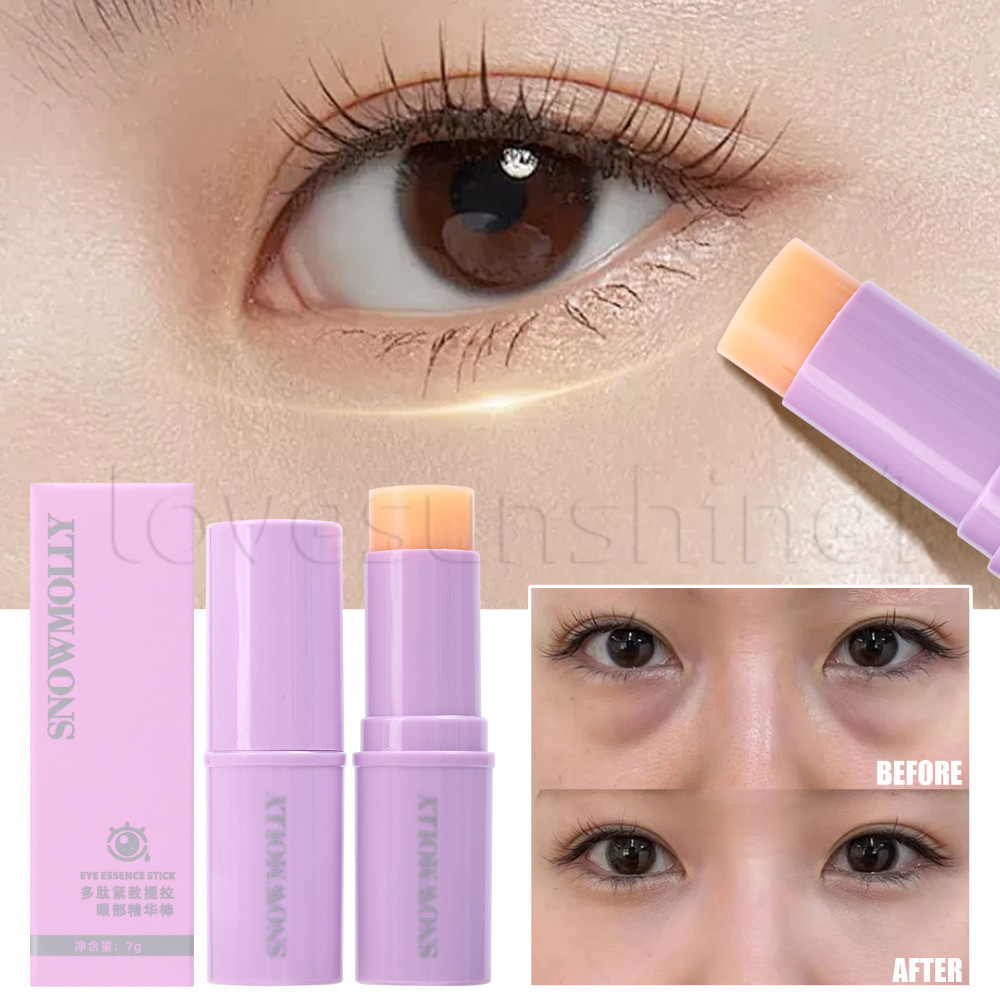 Creme Para Os Olhos Com Óleo De Coco Roxo-Suprimentos Cuidados-Hidratante , Iluminador E Antirrugas-Gel Desbotado Linhas