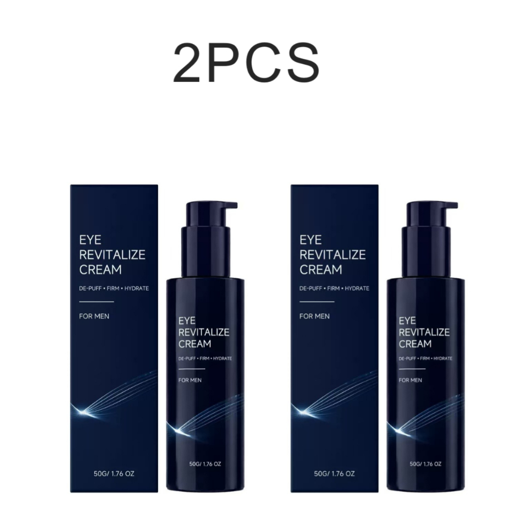 Creme para os Olhos Antirrugas para Homens, Gel Hidratante para Área dos Olhos - Reduz Inchaço, Olheiras e Rugas,