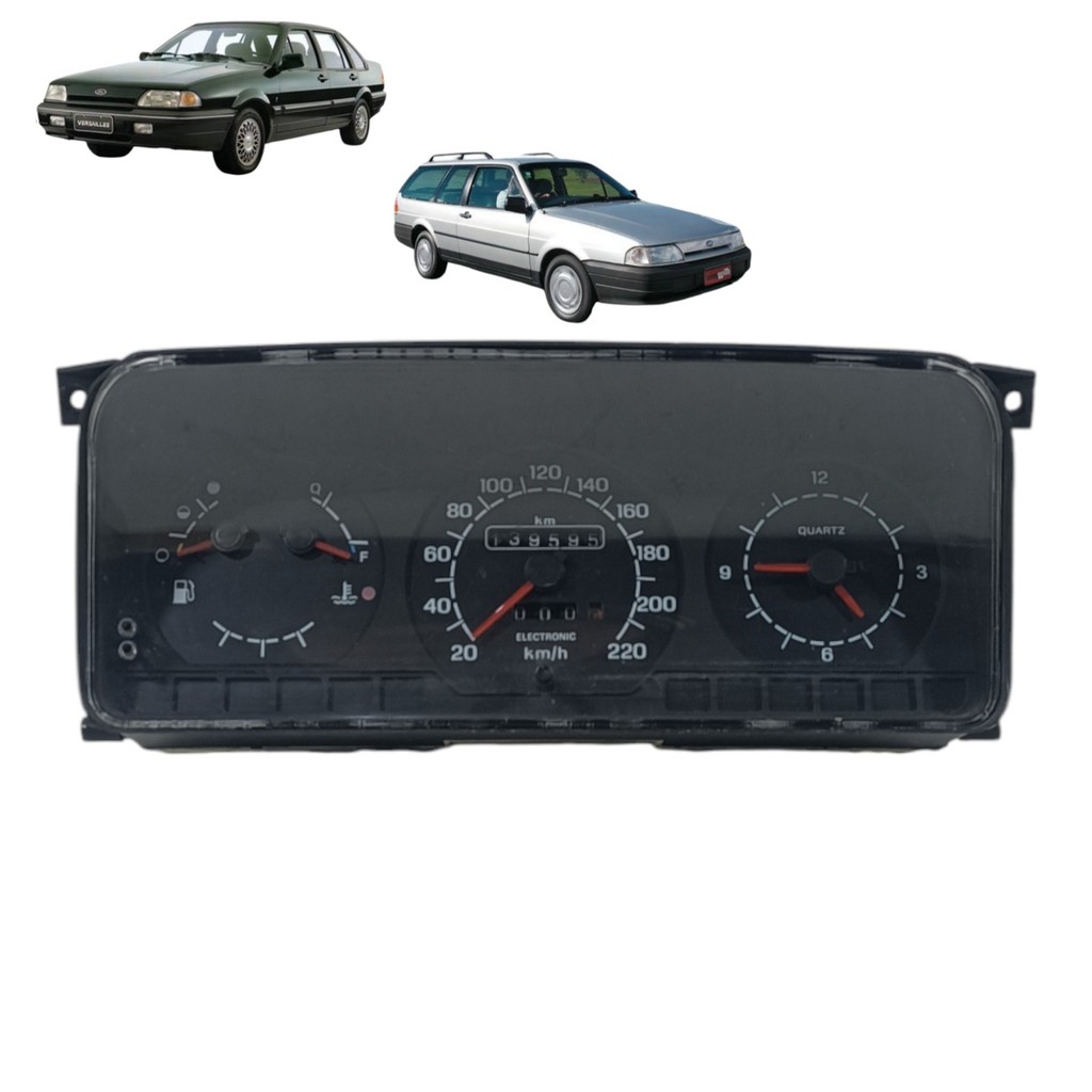 Painel Instrumentos Ford Versailles Royale 1991 1992 A 1996 Preto