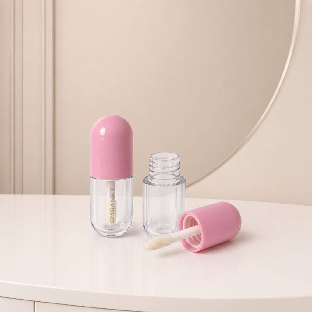 Brilho Lip gloss Oil Hidratante Frasco Cápsula Mini 2ml 10un