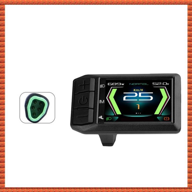 (Zac) 600C Bicicleta Elétrica Display LCD E-Bike Medidor Pode Para Motor Mid Hub M560 M600 M510 M820