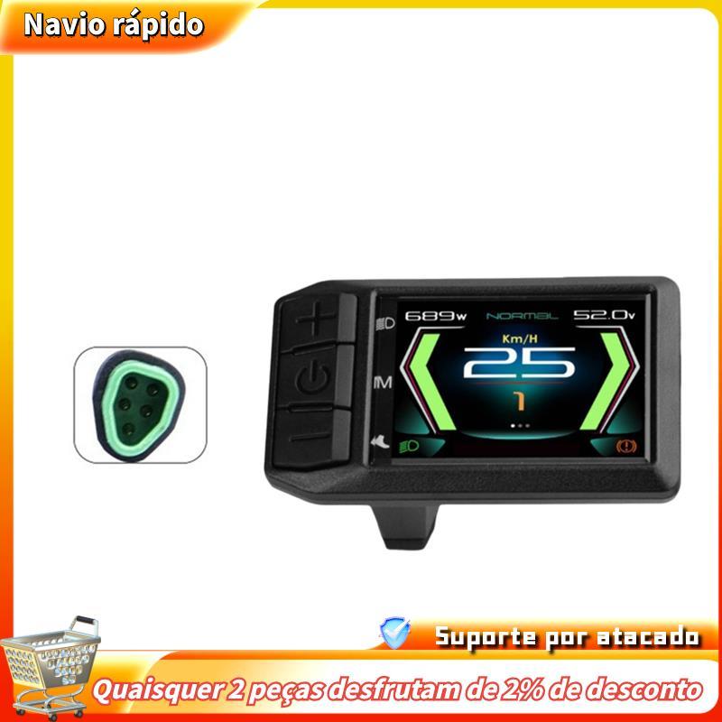 600C Bicicleta Elétrica Display LCD E-Bike Medidor Pode Para Motor De Cubo Médio M560 M600 M510 M820