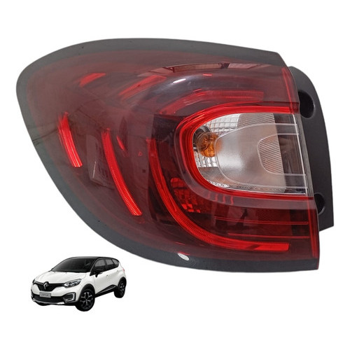 Lanterna Traseira Esquerda Captur Led 2017 2018 2019 2021