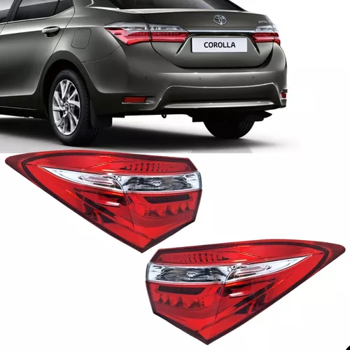 Lanterna Traseira Corolla 2014 2015 2016 2017 Com Led