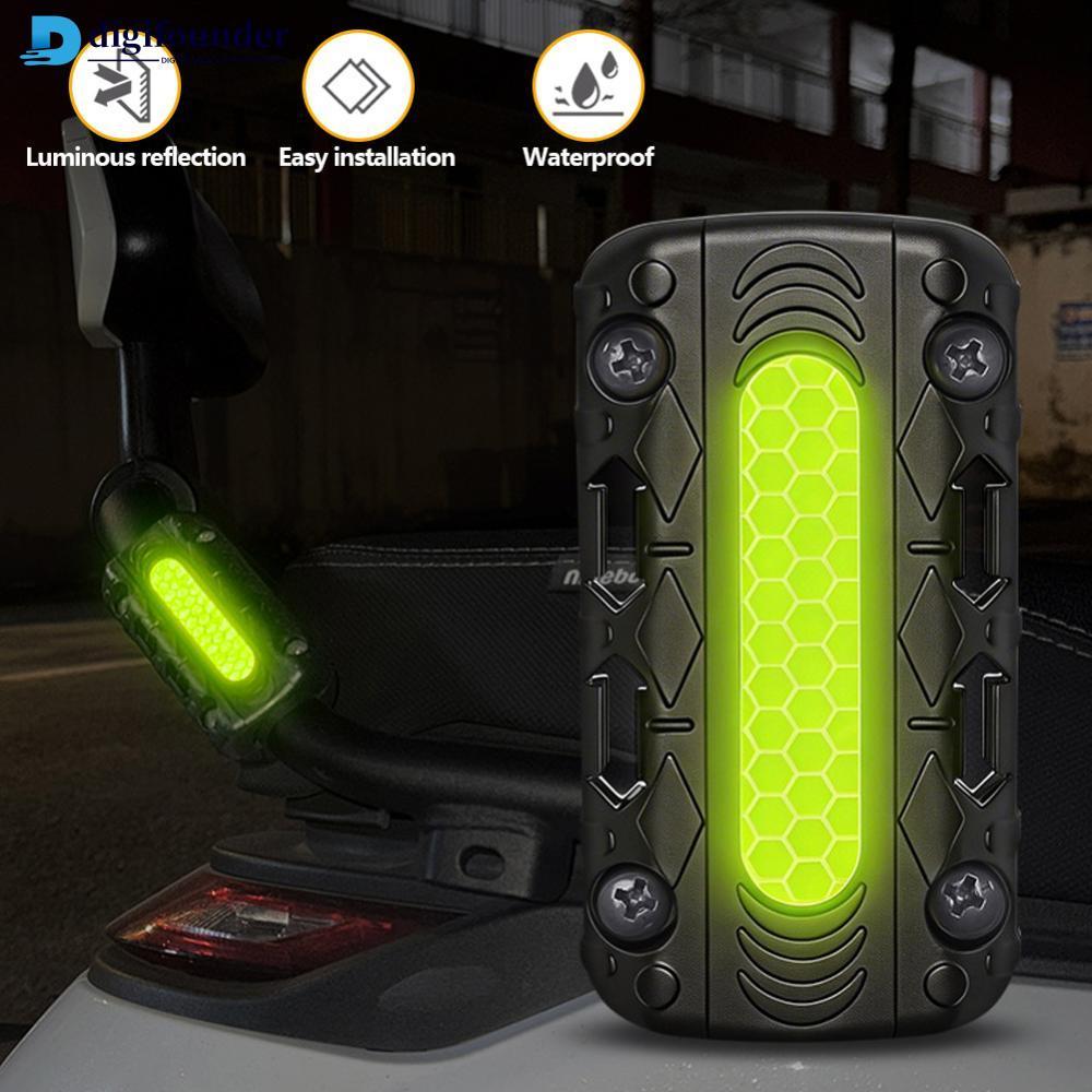 DIGIFOUNDER Tira Reflexiva Motocicleta Pára-Choques Crash Pad Protetor Bloco Anti-Colisão Bicicleta Elétrica Scratch Gua