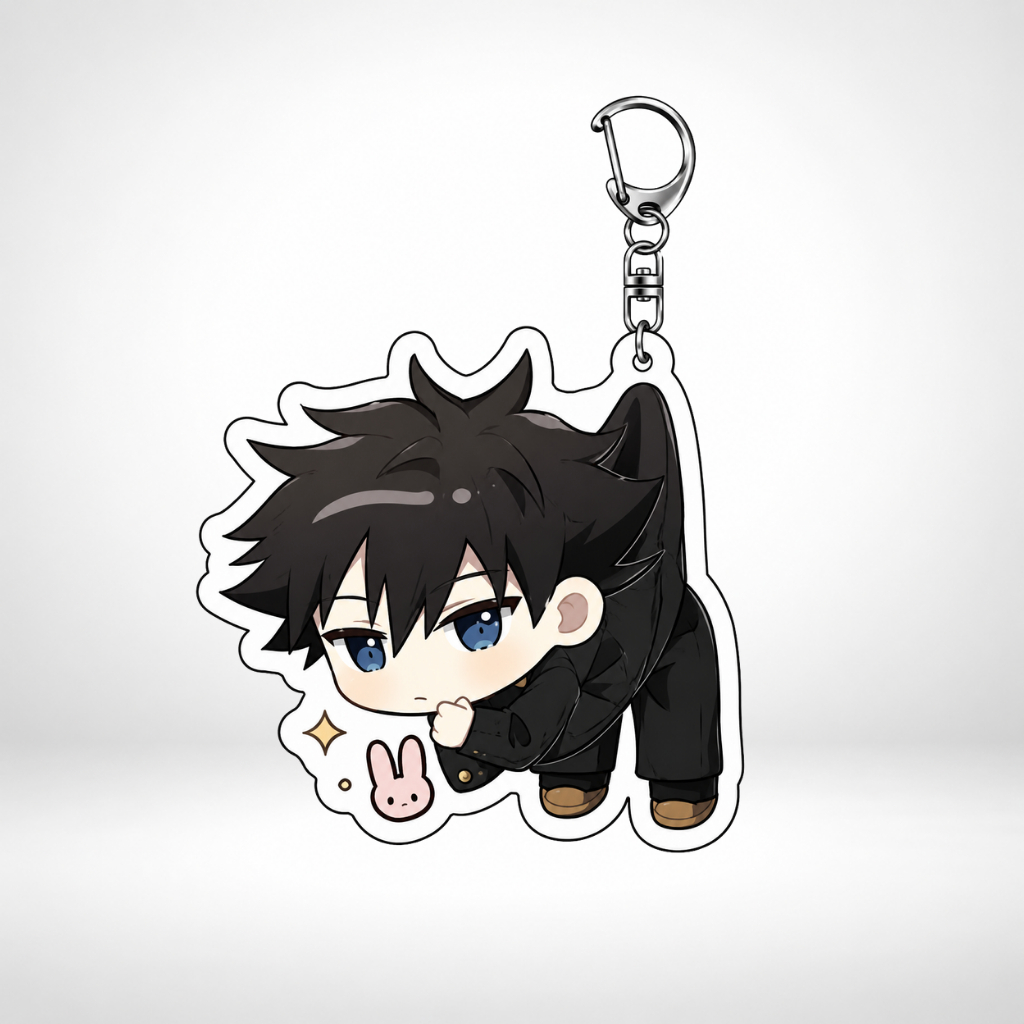 Chaveiros Jujutsu Kaisen Chibi Acrílico | Gojo Sukuna Yuji Megumi Nobara ✨