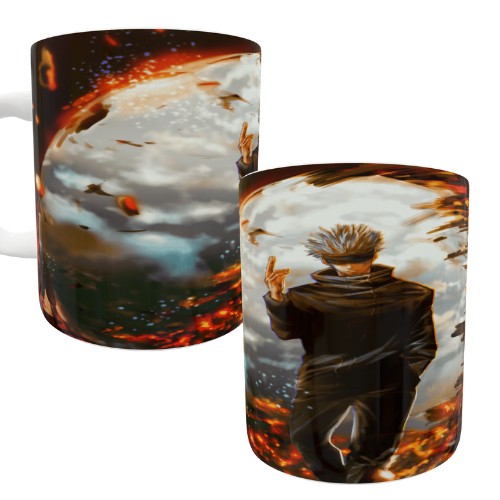 Caneca personalizada Jujutsu Kaisen - Yuji Itadori Satoro Gojo Megumi Fushiguro Nobara Kugisaki