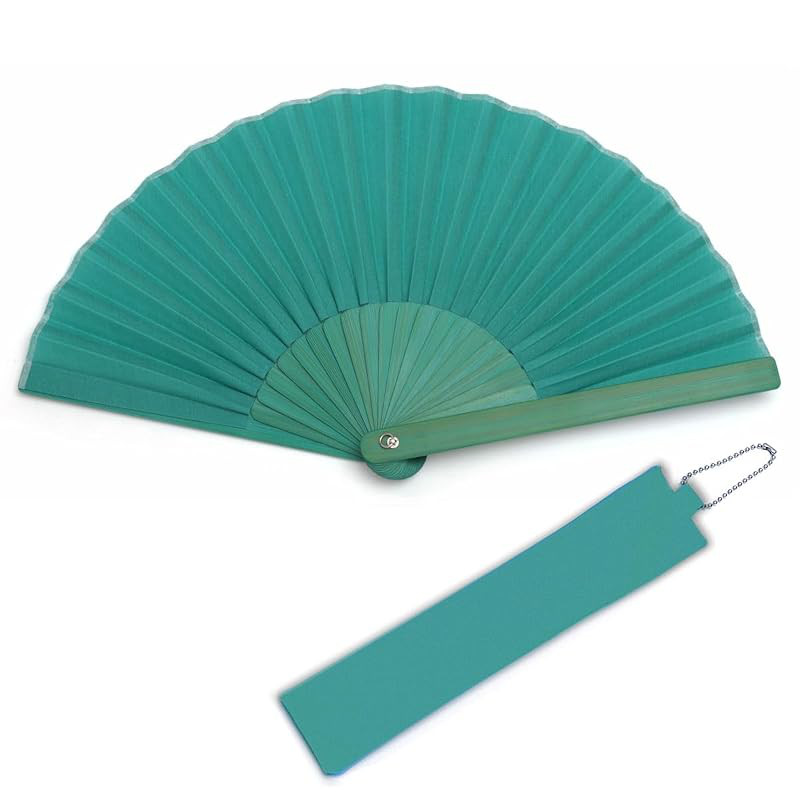 Nishikawa Shoroku Shoten Mini Fan with Pouch Summer Use Women's Fashion Handcrafted Accessory