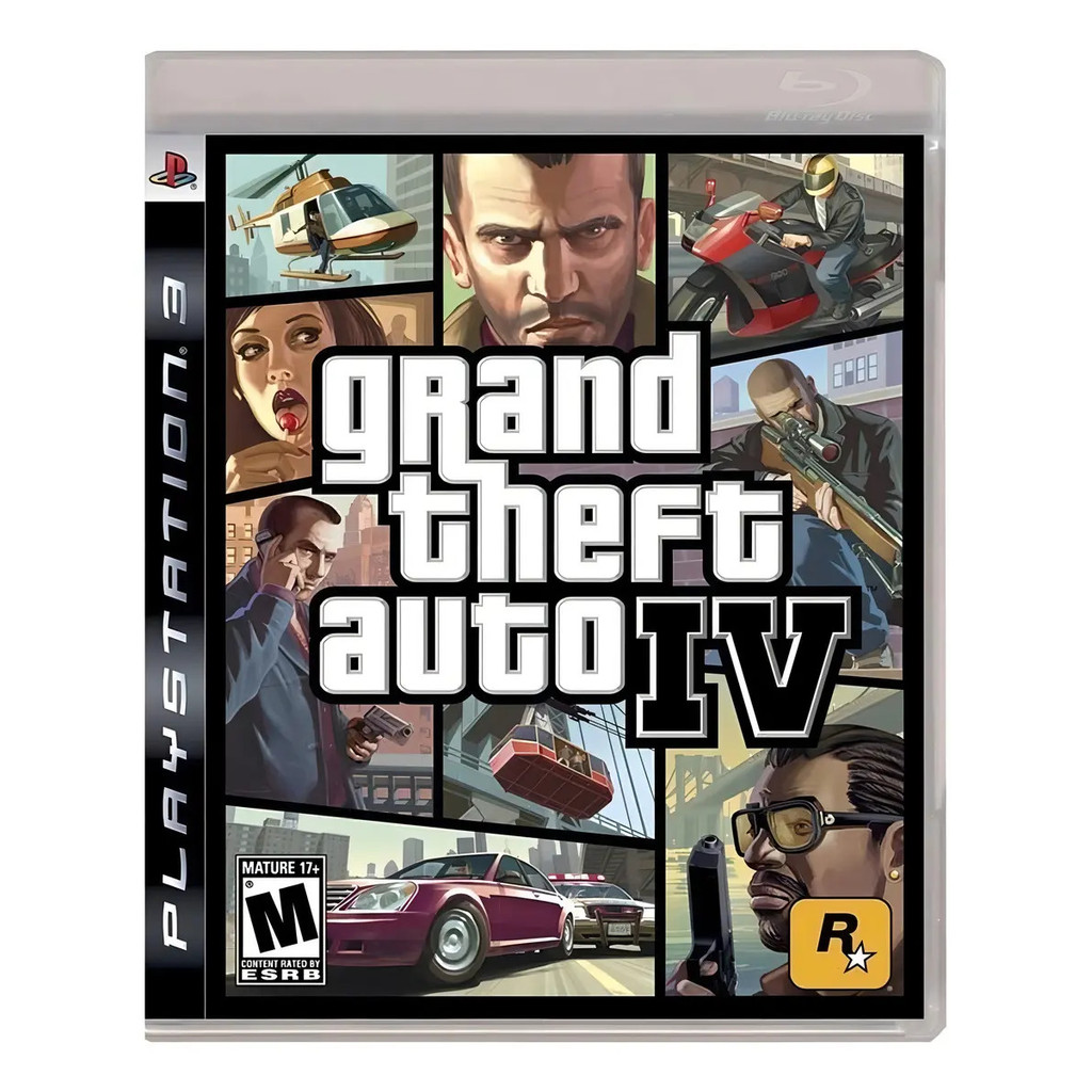 Grand Theft Auto Iv Standard Edition (físico) - Excelente (Recondicionado)