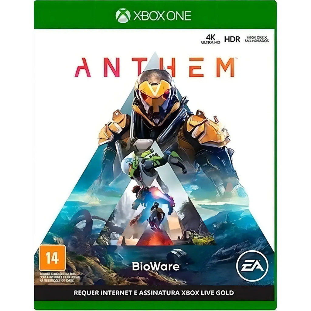 Jogo Anthem Xbox One Br Mídia Física - Excelente (Recondicionado)