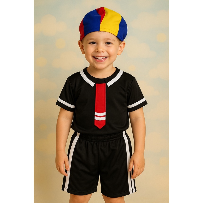 FANTASIA INFANTIL KIKO MENINO TURMA DO CHAVES MENINOS ANIVERÁRIOS FESTAS CARNAVAL