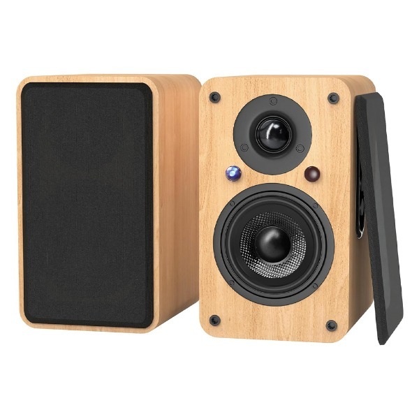 Caixa de Som Bookshelf Lonpoo LP-42X Bluetooth 100W USB Coaxial