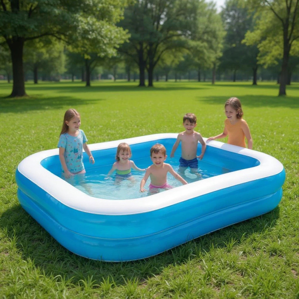 Piscina Inflável Infantil Banho Lazer Verão Jardim Brinquedo Criança Achadinhos