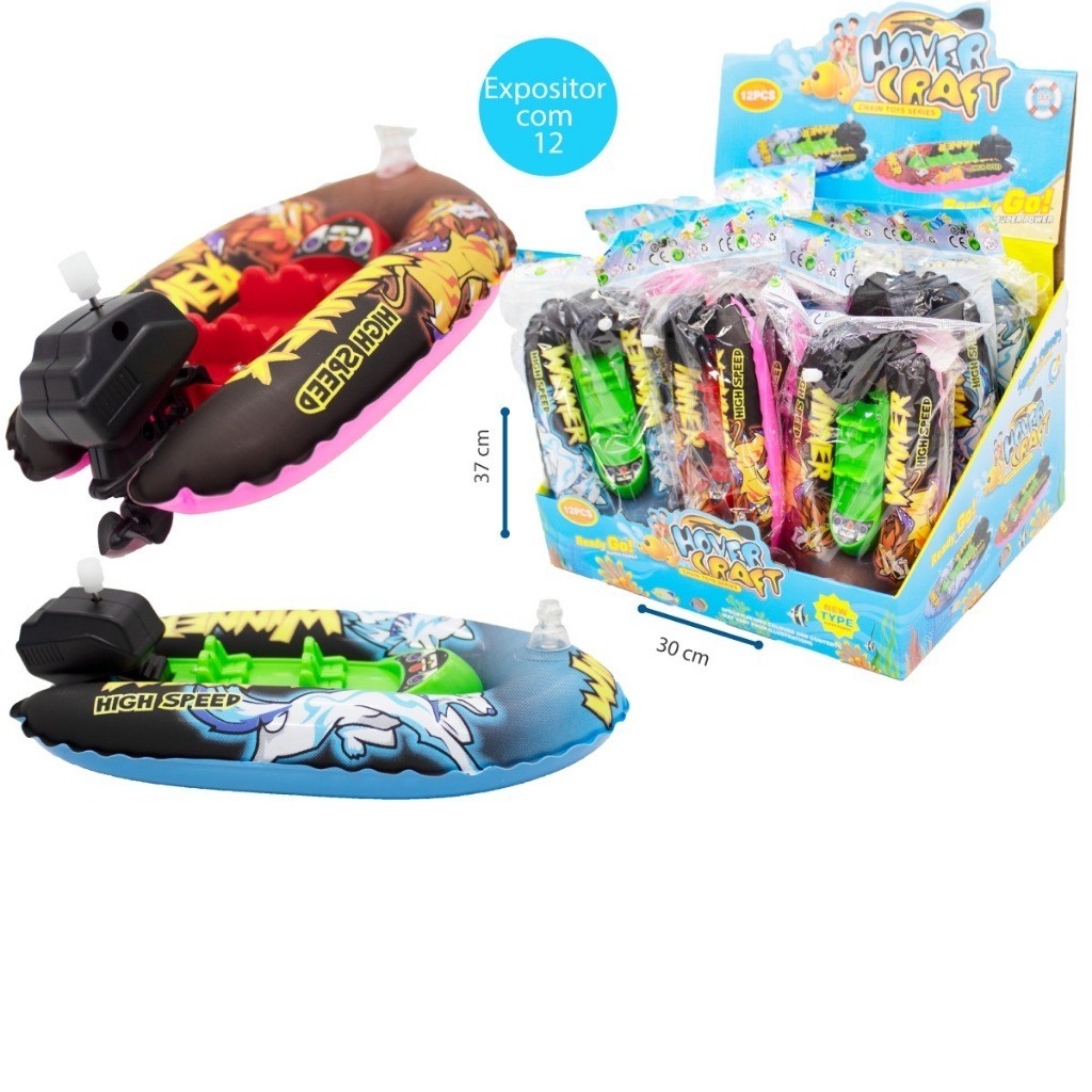 Barco Bote Inflável de Brinquedo Aquático