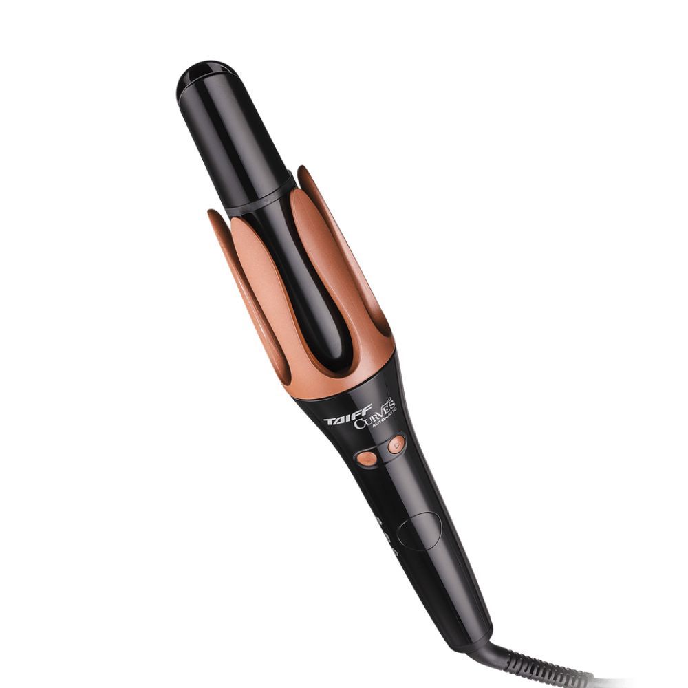 Modelador De Cachos Taiff Curves Automatic Bivolt Preto/Cobre