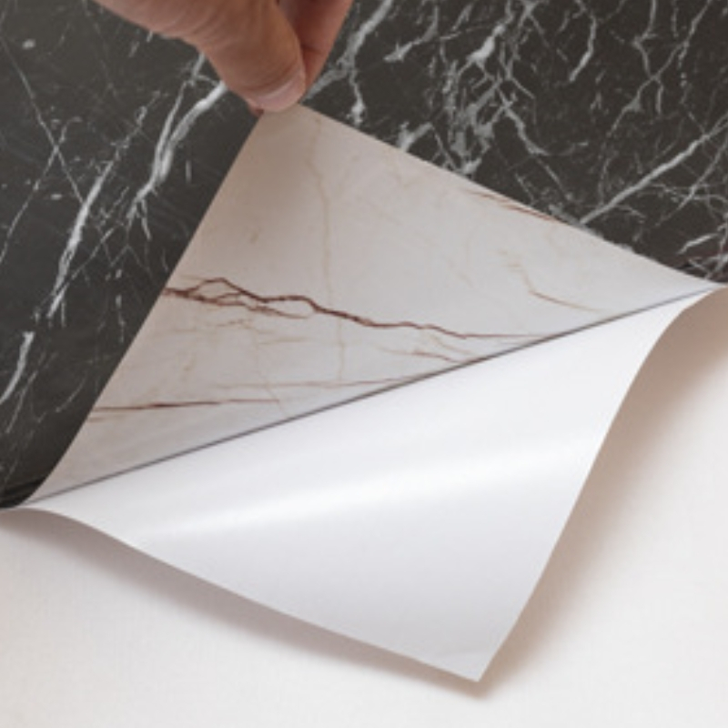Papel De Parede Painel Autoadesivo Marmore Usável Em Fogão/Armário/Porta Inovação Com Filme Lavavel - Envio Já