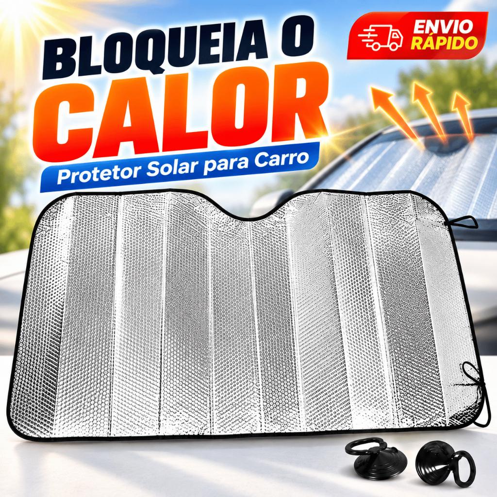 Protetor Solar Acessórios Carro Parabrisa Capa Uv Blackout Guarda Sol
