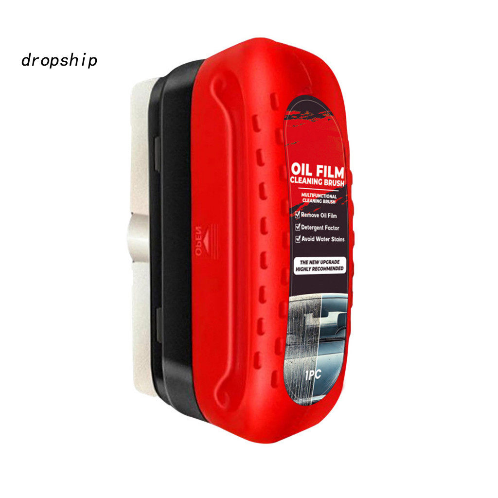 Easy Clean Car Glass Oil Film Cleaner Powerful Windshield Remover – Anti-fog Protection Brush for Automotive