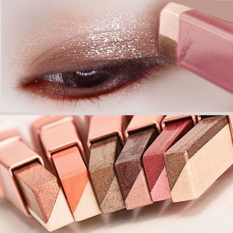 Entre Em Contato Agora Caneta De Sombra Multicolorida De Duas Cores À Prova D'água Fácil De Usar
