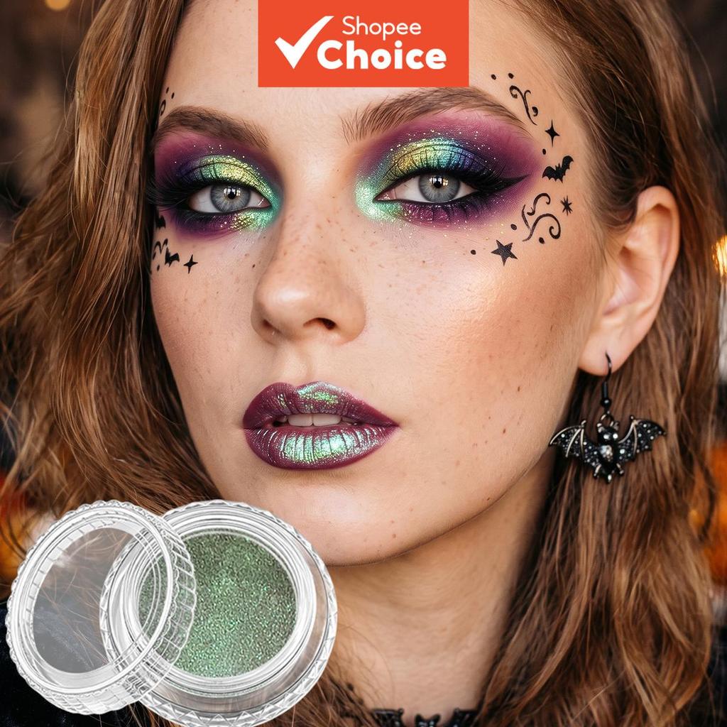 Pó De Glitter Camaleão Multicolorido-Sombra Polarizada Para Halloween Criativo Pérola Brilho Fino , Escolha Maquiagem Of